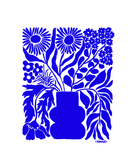 ‘Vase of Wild Days’ : Print